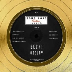 RARE-T Limited Edition Frames Beck Odelay Gold LP Limited Signature Edition Studio Licensed Custom Frame