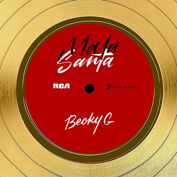 RARE-T Limited Edition Frames Becky G - Mala Santa Gold LP Limited Signature Edition Studio Licensed Custom Frame 5 RARE-T Limited Edition Frames Becky G - Mala Santa Gold LP Limited Signature Edition Studio Licensed Custom Frame