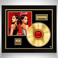 RARE-T Limited Edition Frames Becky G - Mala Santa Gold LP Limited Signature Edition Studio Licensed Custom Frame