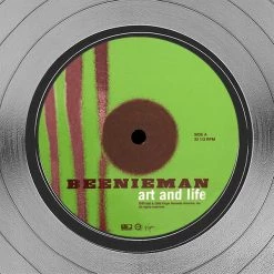 RARE-T Beenie Man - Art And Life Platinum LP Limited Signature Edition Studio Licensed Custom Frame Limited Edition Frames