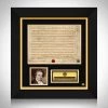 RARE-T Ludwig Van Beethoven Memorial Music Sheet Limited Signature Edition Licensed Custom Frame Limited Edition Frames