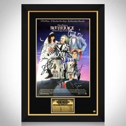 RARE-T Limited Edition Frames Beetlejuice Mini Poster Limited Signature Edition Studio Licensed Movie Custom Frame