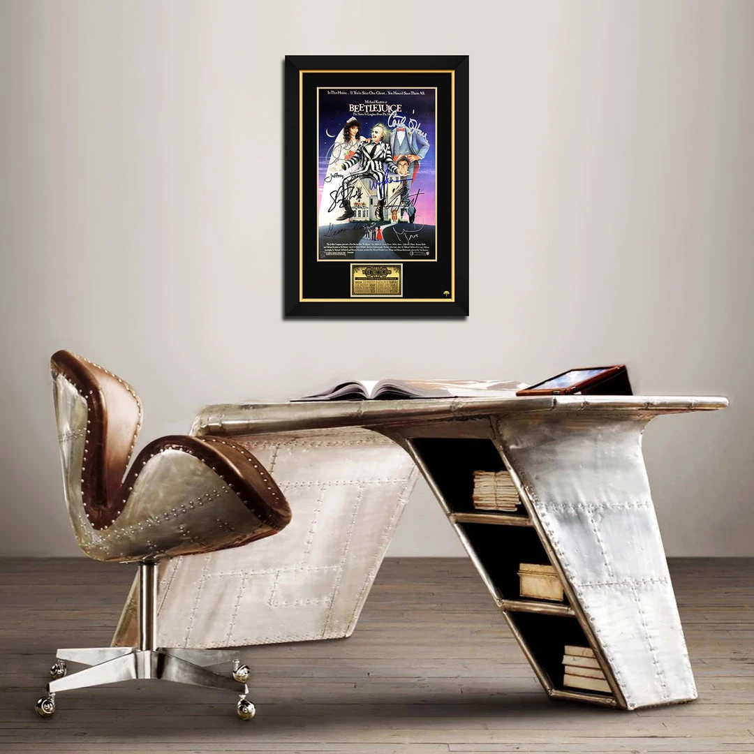 RARE-T Limited Edition Frames Beetlejuice Mini Poster Limited Signature Edition Studio Licensed Movie Custom Frame 2 RARE-T Limited Edition Frames Beetlejuice Mini Poster Limited Signature Edition Studio Licensed Movie Custom Frame