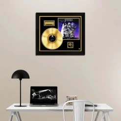 RARE-T Limited Edition Frames Beetlejuice Motion Picture Soundtrack Limited Signature Edition Gold LP Custom Frame