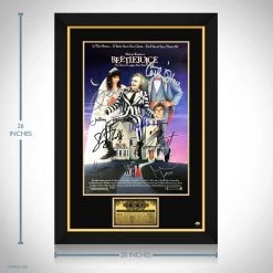 RARE-T Limited Edition Frames Beetlejuice Mini Poster Limited Signature Edition Studio Licensed Movie Custom Frame 10 RARE-T Limited Edition Frames Beetlejuice Mini Poster Limited Signature Edition Studio Licensed Movie Custom Frame