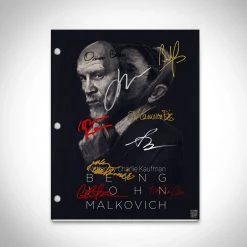 RARE-T Being John Malkovich Script Limited Signature Edition Studio Licensed Custom Frame