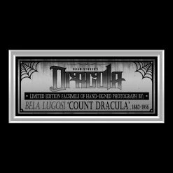 RARE-T Limited Edition Frames Bela Lugosi Dracula Photo Limited Signature Edition Studio Licensed Custom Frame