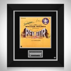 RARE-T Limited Edition Frames Ben-Hur - Original Motion Picture Soundtrack LP Cover Limited Signature Edition Studio Licensed Custom Frame