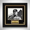 RARE-T Benito Mussolini Limited Signature Edition Studio Licensed Photo Custom Frame
