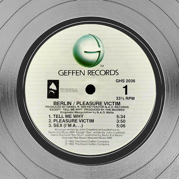 RARE-T Limited Edition Frames Berlin - Pleasure Platinum LP Limited Signature Edition Studio Licensed Custom Frame 5 RARE-T Limited Edition Frames Berlin - Pleasure Platinum LP Limited Signature Edition Studio Licensed Custom Frame