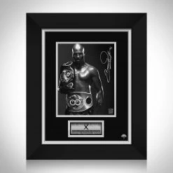 RARE-T Bernard Hopkins Photo Limited Signature Edition Studio Licensed Custom Frame