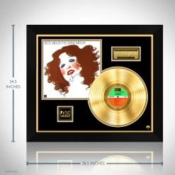 RARE-T Bette Midler - The Divine Miss M Gold LP Limited Signature Edition Studio Licensed Custom Frame