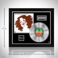 RARE-T Bette Midler - The Divine Miss M Platinum LP Limited Signature Edition Studio Licensed Custom Frame Limited Edition Frames