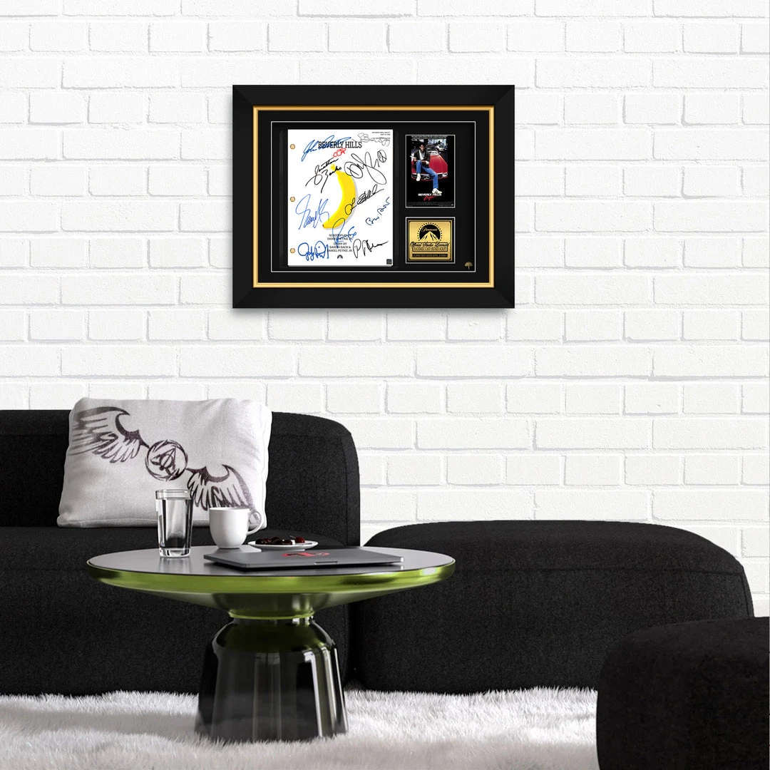 RARE-T Beverly Hills Cop Script Limited Signature Edition Studio Licensed Custom Frame Limited Edition Frames 8 RARE-T Beverly Hills Cop Script Limited Signature Edition Studio Licensed Custom Frame Limited Edition Frames