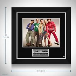 RARE-T The Big Bang Theory Mini Poster Limited Signature Edition Studio Licensed Custom Frame Limited Edition Frames