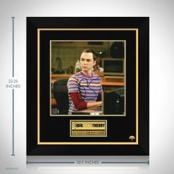RARE-T Big Bang Theory - Sheldon Cooper Photo Limited Signature Edition Studio Licensed Custom Frame Limited Edition Frames