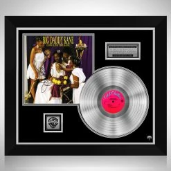 RARE-T Big Daddy Kane - Long Live The Kane Platinum LP Limited Signature Edition Studio Licensed Custom Frame Limited Edition Frames