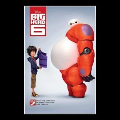 RARE-T Big Hero 6 Transcript Limited Signature Edition Studio Licensed Custom Frame Limited Edition Frames
