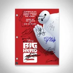 RARE-T Big Hero 6 Transcript Limited Signature Edition Studio Licensed Custom Frame Limited Edition Frames