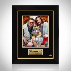 RARE-T The Big Lebowski - The Dude & Walter Limited Signature Edition Licensed Movie Photo Custom Frame