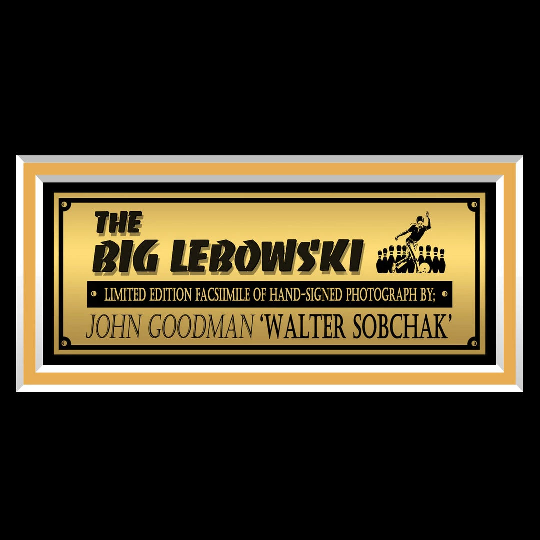 RARE-T The Big Lebowski - The Dude & Walter Limited Signature Edition Licensed Movie Photo Custom Frame 5 RARE-T The Big Lebowski - The Dude & Walter Limited Signature Edition Licensed Movie Photo Custom Frame
