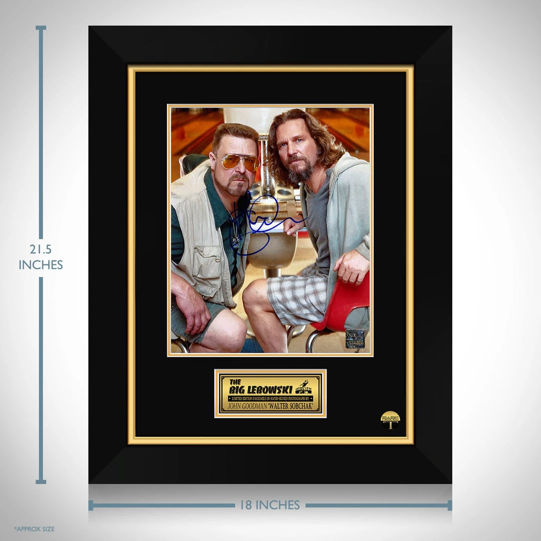 RARE-T The Big Lebowski - The Dude & Walter Limited Signature Edition Licensed Movie Photo Custom Frame 3 RARE-T The Big Lebowski - The Dude & Walter Limited Signature Edition Licensed Movie Photo Custom Frame