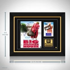 RARE-T Big Momma's House Transcript Limited Signature Edition Studio Licensed Custom Frame Limited Edition Frames