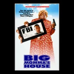RARE-T Big Momma's House Transcript Limited Signature Edition Studio Licensed Custom Frame Limited Edition Frames