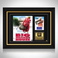 RARE-T Big Momma's House Transcript Limited Signature Edition Studio Licensed Custom Frame Limited Edition Frames