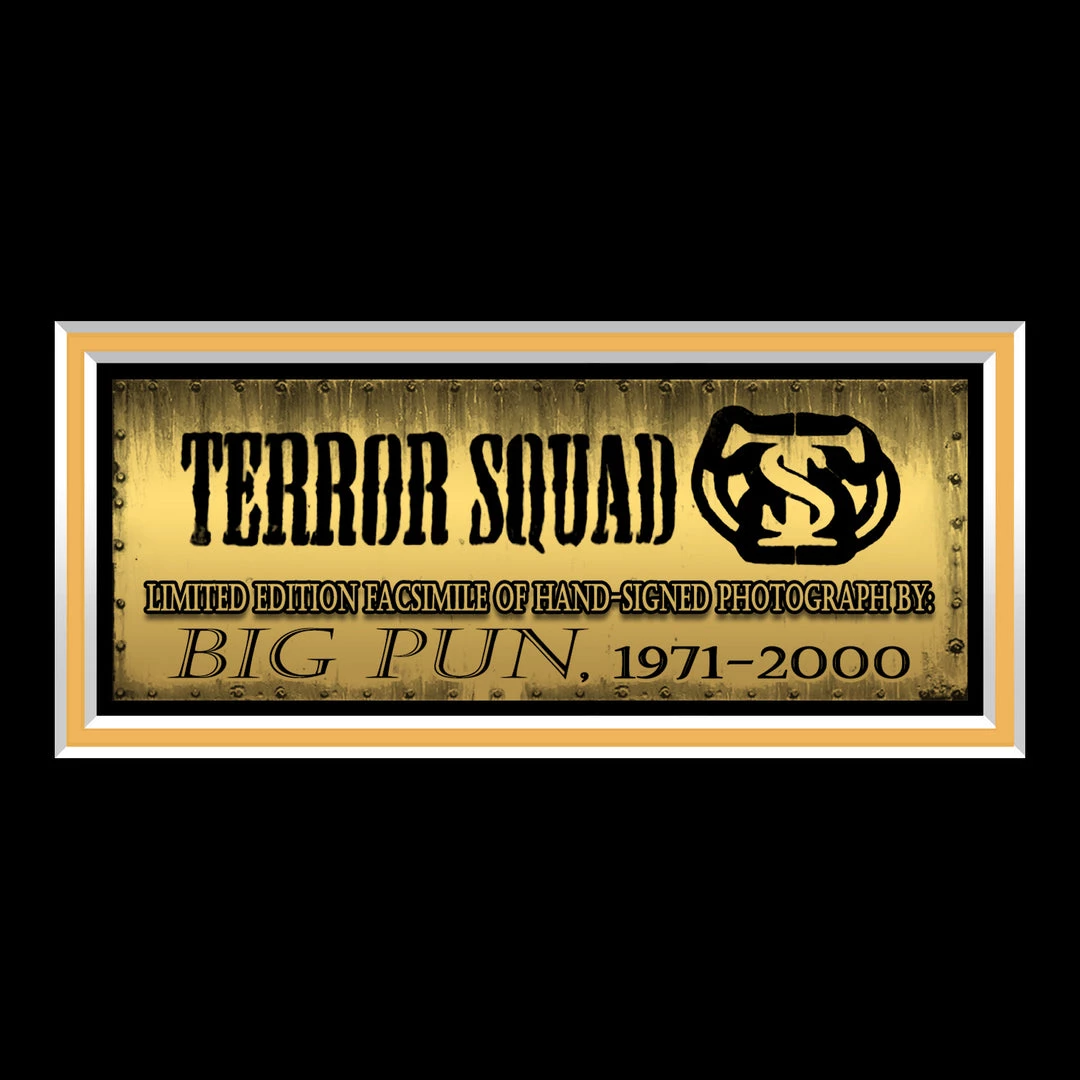 RARE-T Big Pun Photo Limited Signature Edition Studio Licensed Custom Frame 5 RARE-T Big Pun Photo Limited Signature Edition Studio Licensed Custom Frame