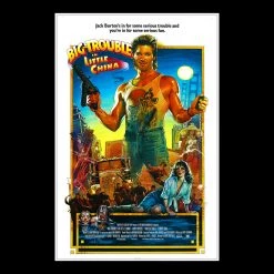 RARE-T Limited Edition Frames Big Trouble In Little China Transcript Limited Signature Edition Studio Licensed Custom Frame