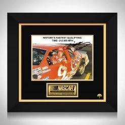RARE-T Bill Elliott Photo Limited Signature Edition Studio Licensed Custom Frame Limited Edition Frames