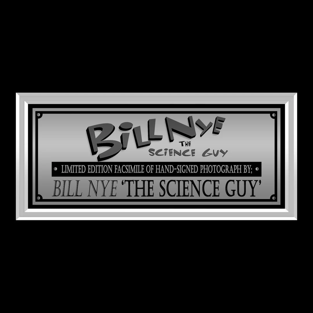 RARE-T Limited Edition Frames Bill Nye The Science Guy Limited Signature Edition Studio Licensed Photo Custom Frame 5 RARE-T Limited Edition Frames Bill Nye The Science Guy Limited Signature Edition Studio Licensed Photo Custom Frame