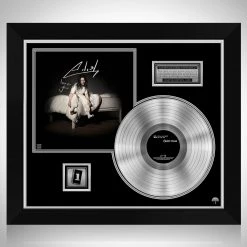 RARE-T Billie Eilish - When We Fall Asleep Where Do We Go Platinum LP Limited Signature Edition Studio Licensed Custom Frame Limited Edition Frames