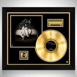 RARE-T Billie Eilish - When We Fall Asleep Where Do We Go Gold LP Limited Signature Edition Studio Licensed Custom Frame