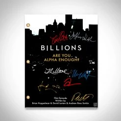 RARE-T Limited Edition Frames Billions Showtime TV Show Script Limited Signature Edition Studio Licensed Custom Frame