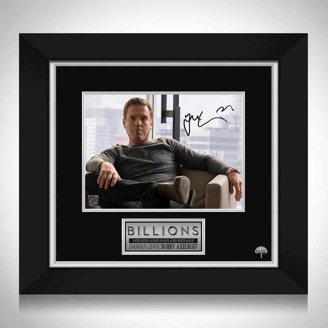 RARE-T Billions - Bobby Axelrod Photo Limited Signature Edition Studio Licensed Custom Frame Limited Edition Frames 1 RARE-T Billions - Bobby Axelrod Photo Limited Signature Edition Studio Licensed Custom Frame Limited Edition Frames