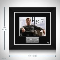 RARE-T Billions - Bobby Axelrod Photo Limited Signature Edition Studio Licensed Custom Frame Limited Edition Frames 9 RARE-T Billions - Bobby Axelrod Photo Limited Signature Edition Studio Licensed Custom Frame Limited Edition Frames