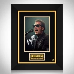 RARE-T Billy Joel Photo Limited Signature Edition Studio Licensed Custom Frame