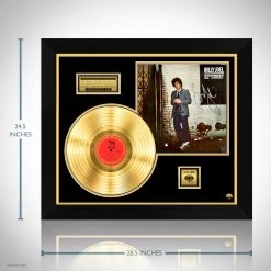 RARE-T Billy Joel - 52nd Street Gold LP Limited Signature Edition Studio Licensed Custom Frame