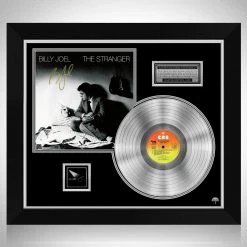 RARE-T Billy Joel The Stranger Platinum LP Limited Signature Edition Studio Licensed Custom Frame Limited Edition Frames