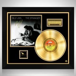 RARE-T Limited Edition Frames Billy Joel The Stranger Gold LP Limited Signature Edition Studio Licensed Custom Frame