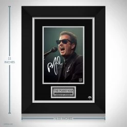 RARE-T Billy Joel Photo Limited Signature Edition Studio Licensed Custom Frame