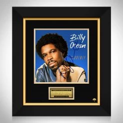 RARE-T Billy Ocean - Suddenly LP Cover Limited Signature Edition Studio Licensed Custom Frame