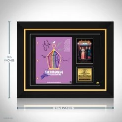 RARE-T The Birdcage Script Limited Signature Edition Studio Licensed Custom Frame