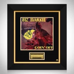 RARE-T Biz Markie - Goin' Off LP Cover Limited Signature Edition Studio Licensed Custom Frame