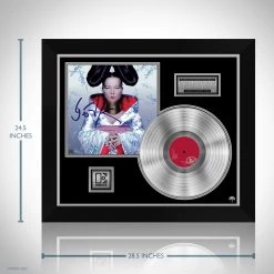 RARE-T Bjork - Homogenic Platinum LP Limited Signature Edition Studio Licensed Custom Frame Limited Edition Frames