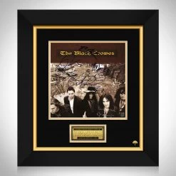 RARE-T The Black Crowes - The Southern Harmony And Musical Companion LP Cover Limited Signature Edition Studio Licensed Custom Frame