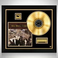 RARE-T The Black Crowes The Southern Harmony And Musical Companion Gold LP Limited Signature Edition Studio Licensed Custom Frame Limited Edition Frames