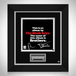 RARE-T The Black Keys - Brothers LP Cover Limited Signature Edition Studio Licensed Custom Frame